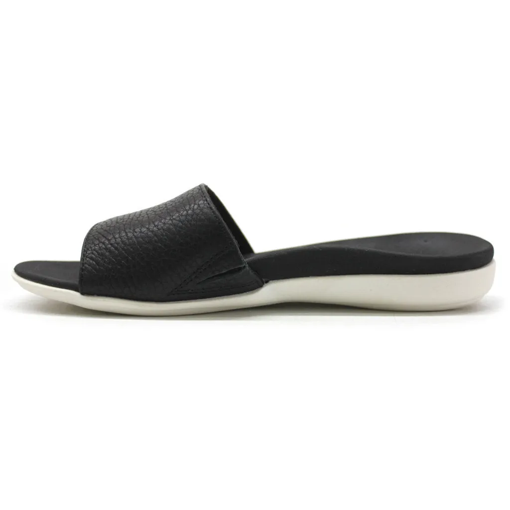 Val Leather Women's Slides Sandals