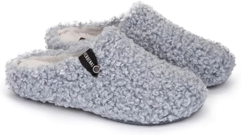 Verbenas York Curly Womens Warm Lined Slipper