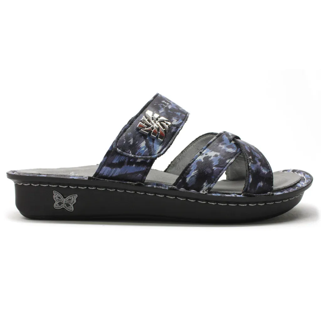 Victoriah Leather Women's Slip-on Sandals