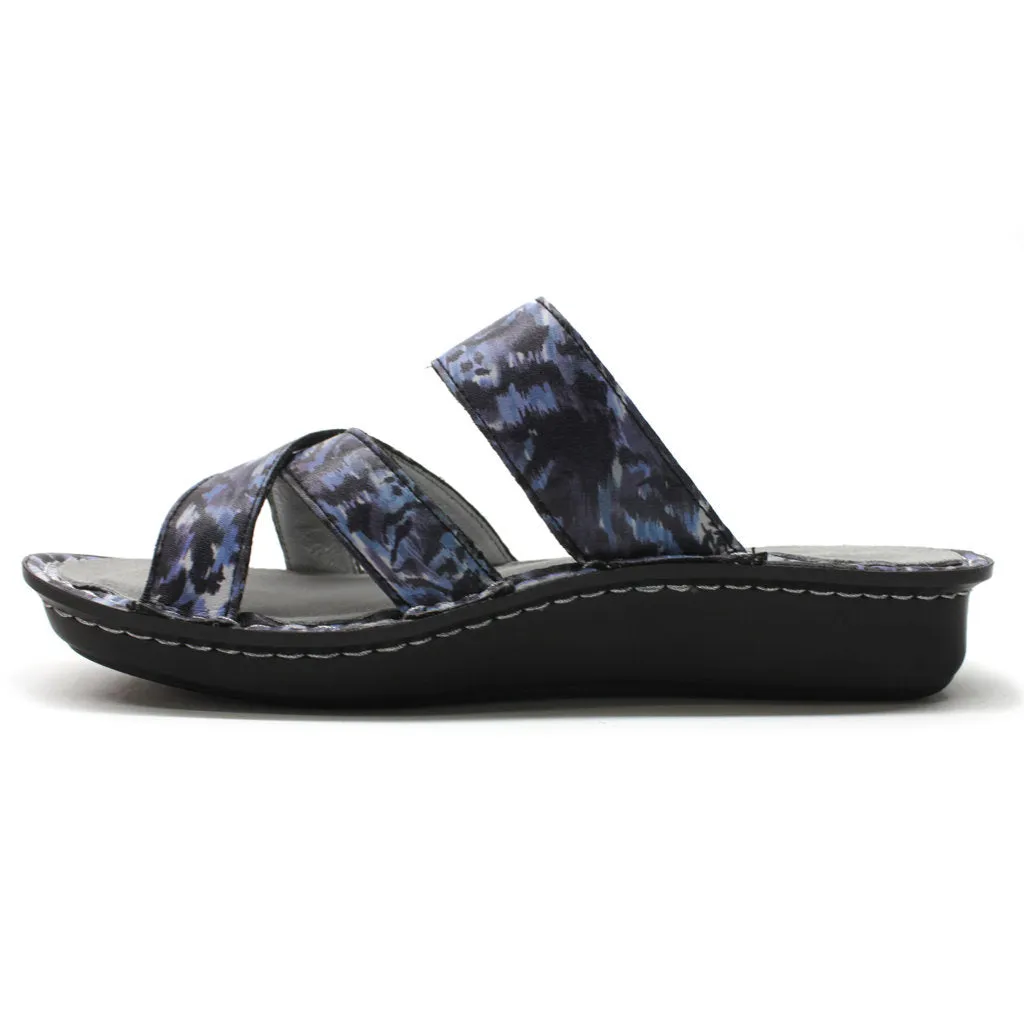 Victoriah Leather Women's Slip-on Sandals