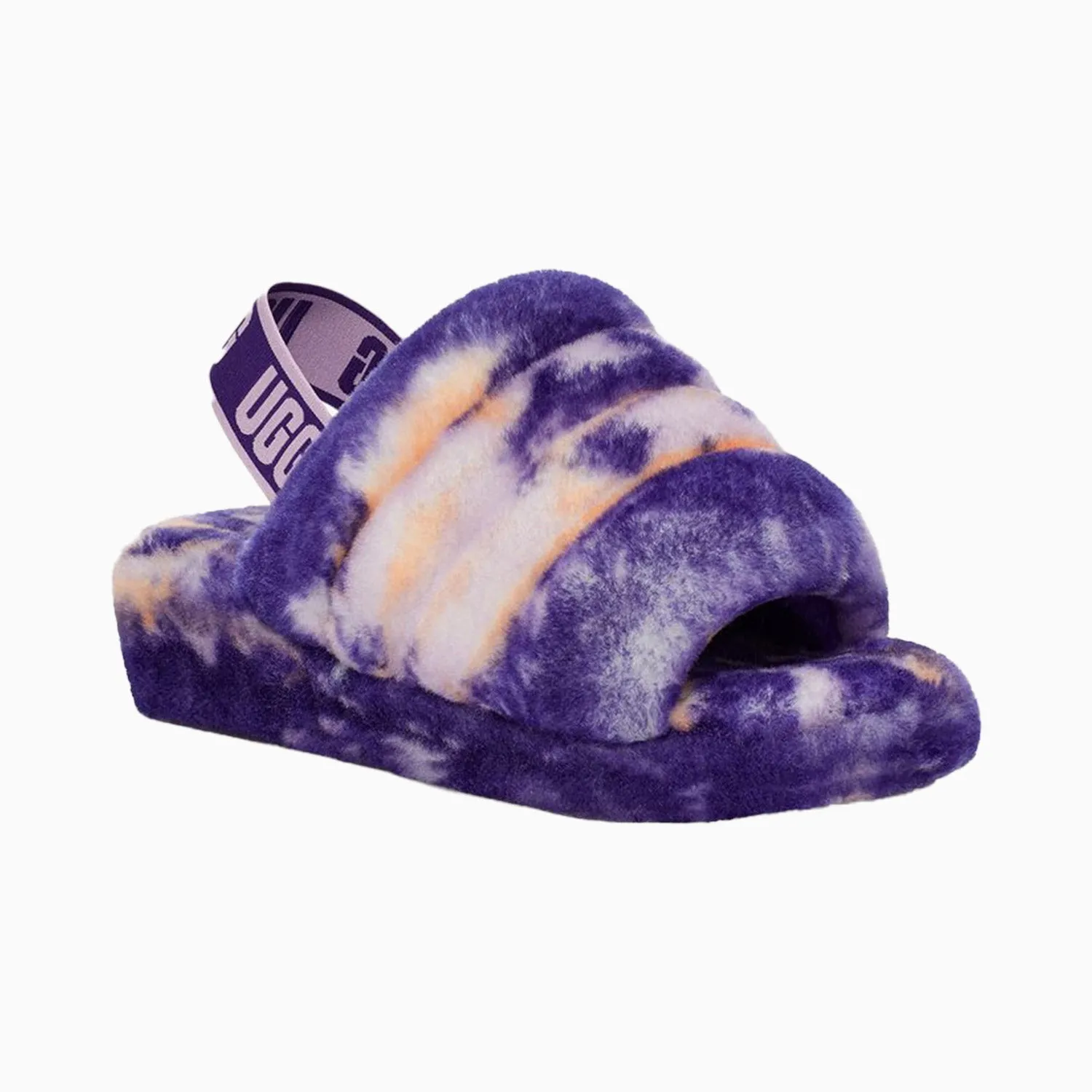 Women's Fluff Yeah Marble Slide