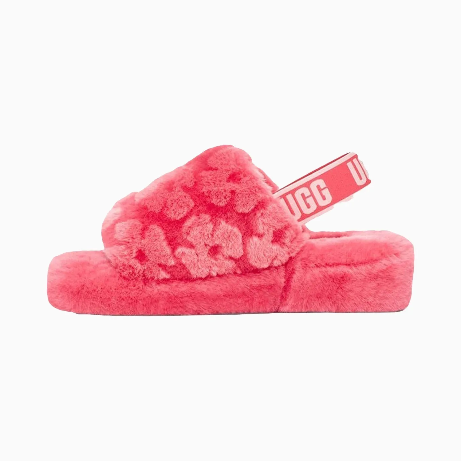 Women's Fluff Yeah Poppy Slide