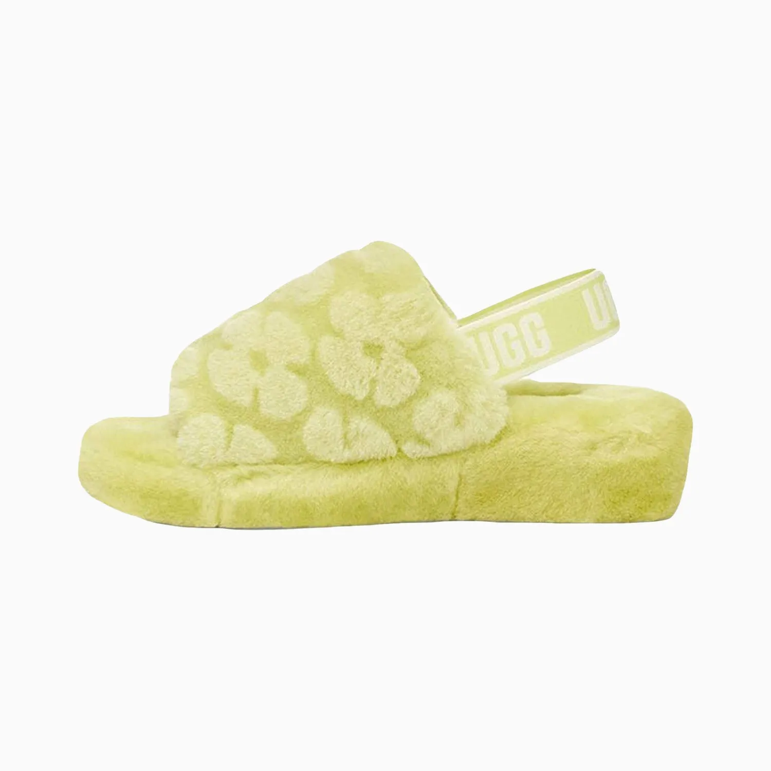 Women's Fluff Yeah Poppy Slide