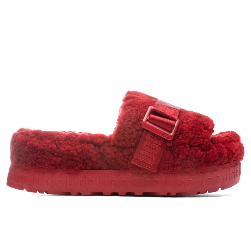 Women's Fluffita Slipper - Ribbon Red