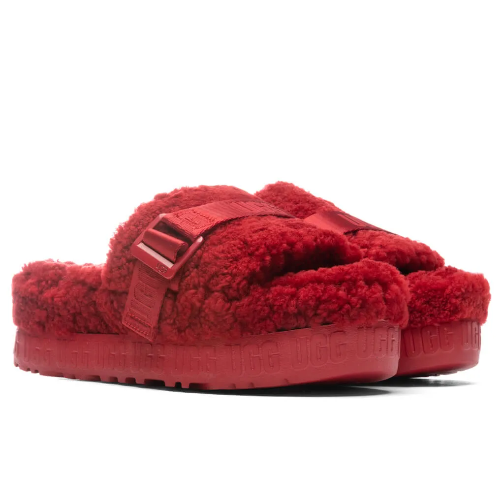 Women's Fluffita Slipper - Ribbon Red