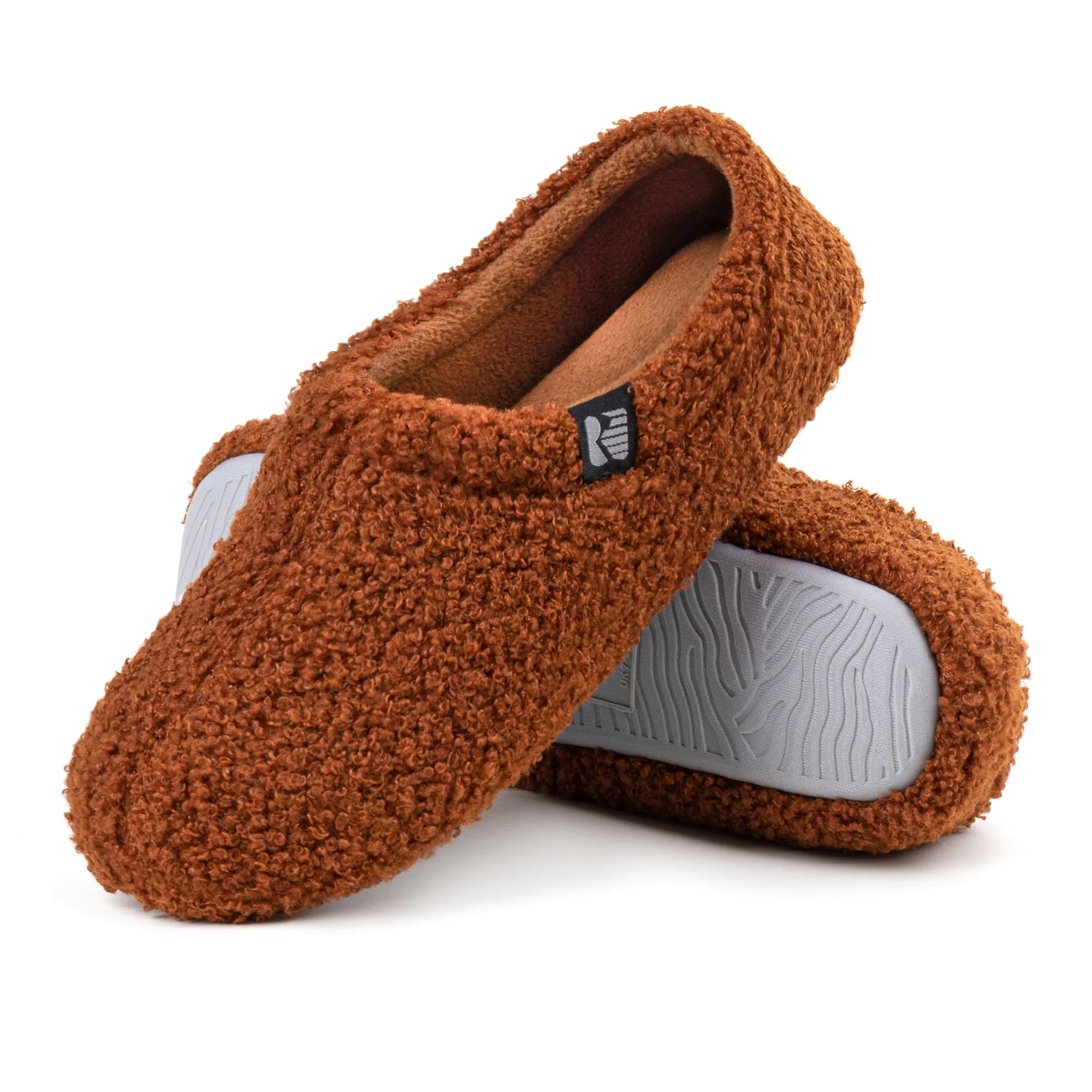 Women's Fuzzy Fleece Closed Back Indoor Slipper