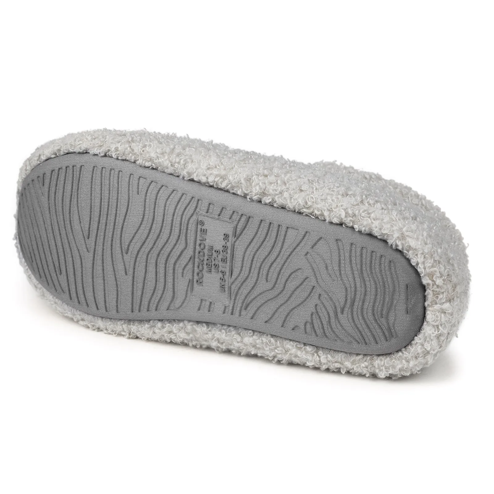 Women's Fuzzy Fleece Closed Back Indoor Slipper