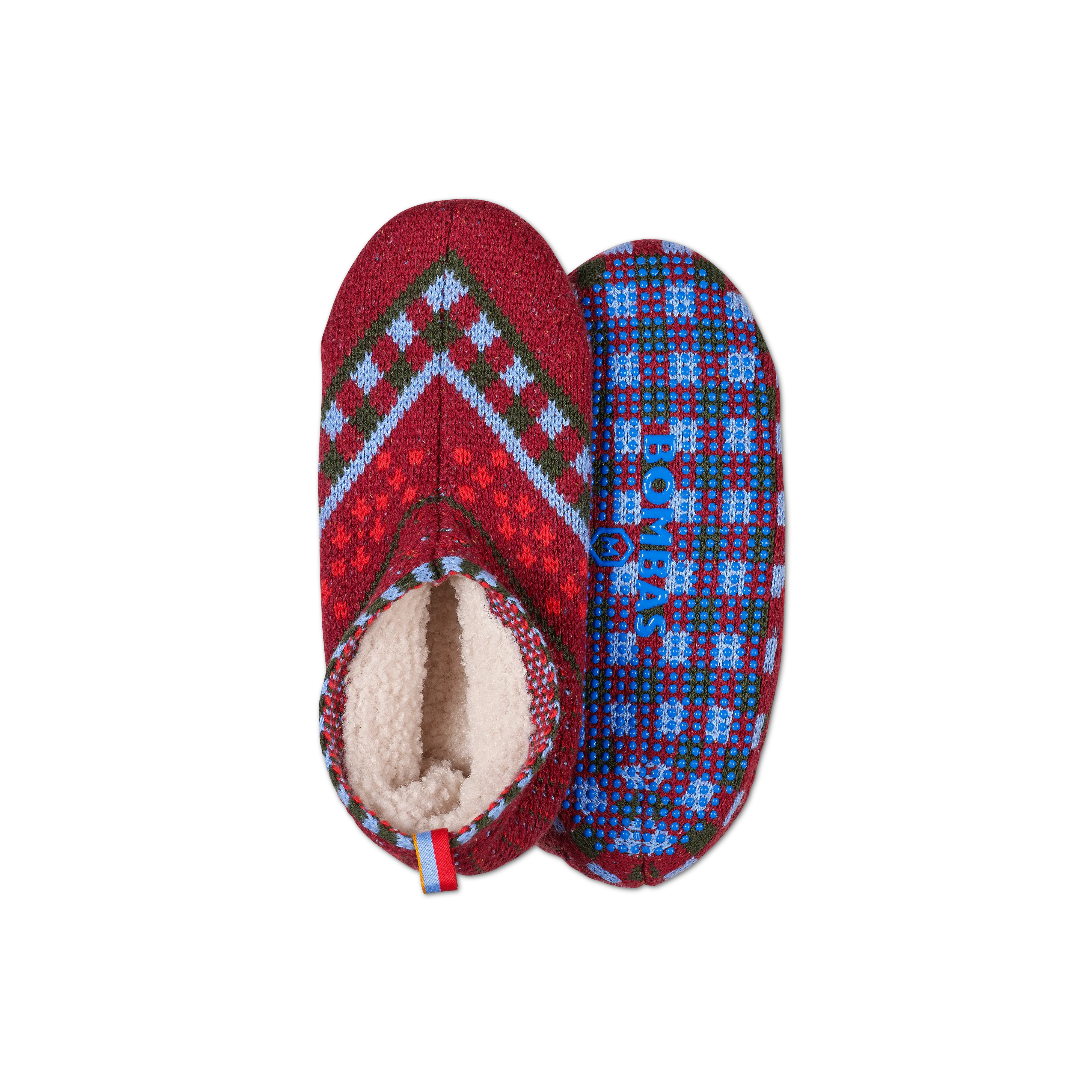 Women's Gripper Slipper - Sherpa-Lined