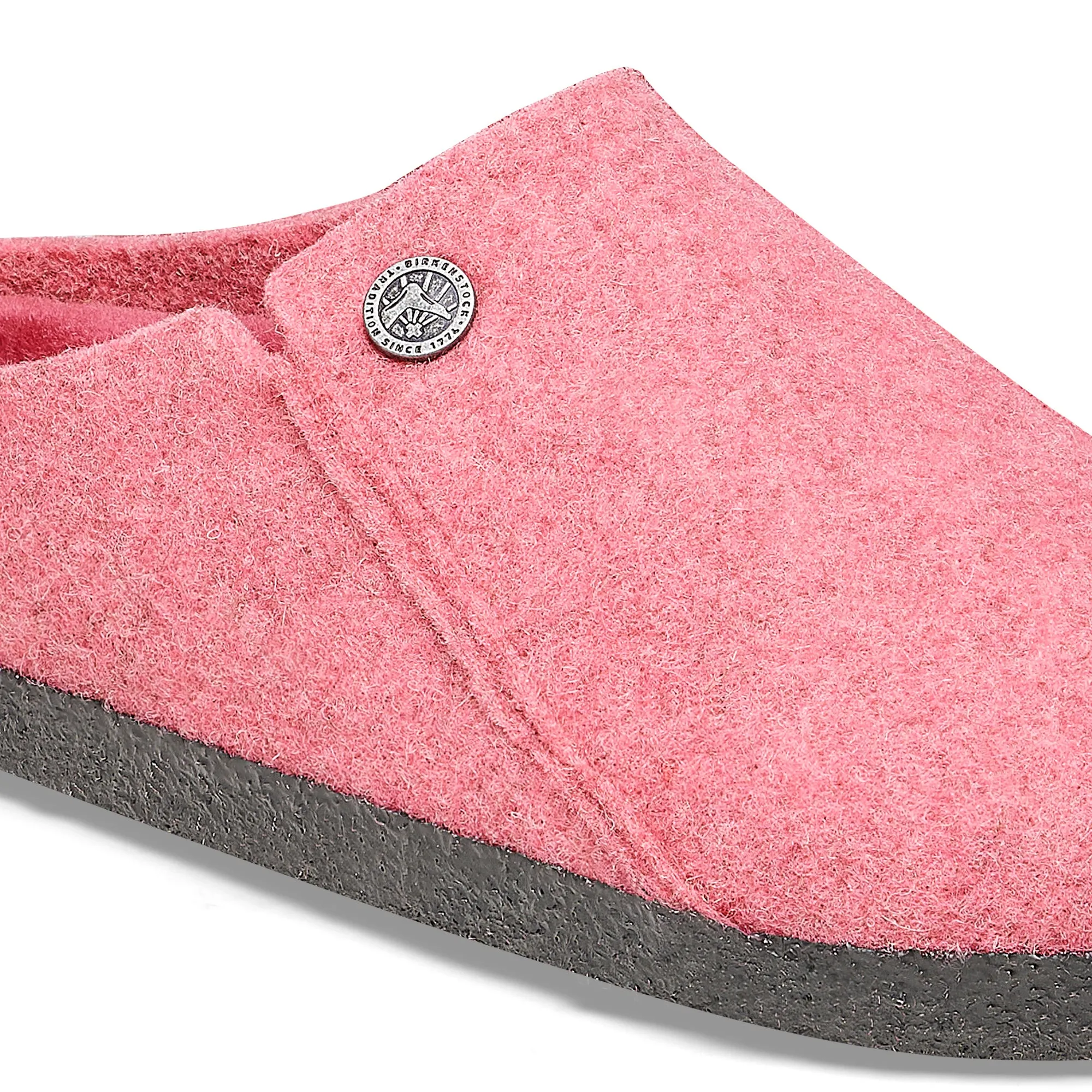 Zermatt Women - Fuchsia Tulip Wool Felt Shearling